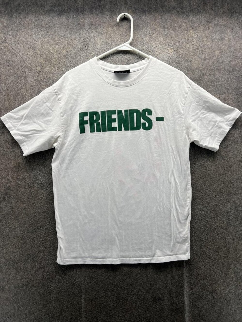 VLONE Shirt Mens Large White Friends Snake Graphic Streetwear Tee T-Shirt